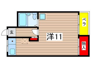 ハイツ青山の物件間取画像